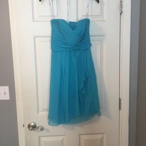 David’s bridal bridesmaid dress